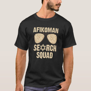 Afikoman Search Squad Funny Passover Seder Sunglas T-Shirt