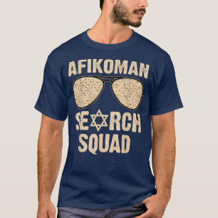 Afikoman Search Squad Funny Passover Seder Sunglas T-Shirt