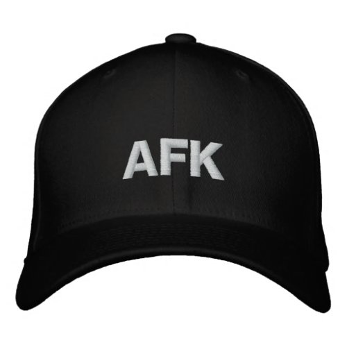 AFK Away From Keyboard Embroidered Hat