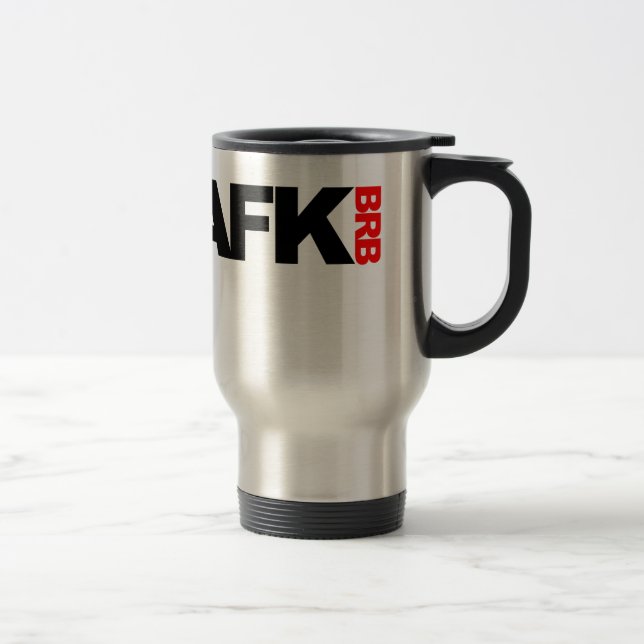 afk brb travel mug (Right)