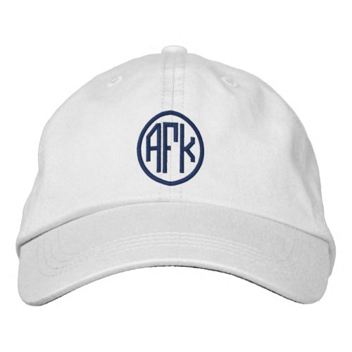 AFK Personalizable Monogram Embroidered Hat