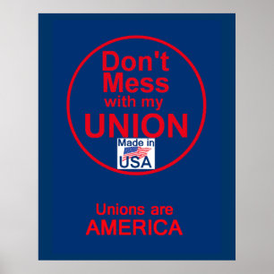 AFL UNION POSTER Print