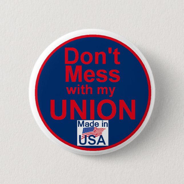 AFL UNIONS Button (Front)