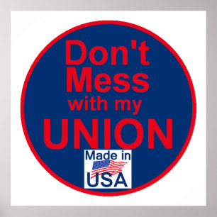 AFL UNIONS POSTER Print