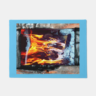 Aflame Doormat