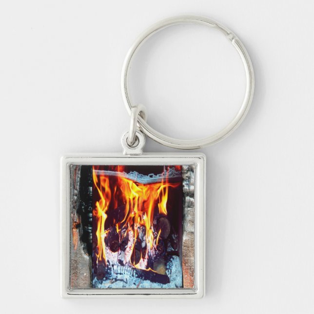 Aflame Keychain (Front)
