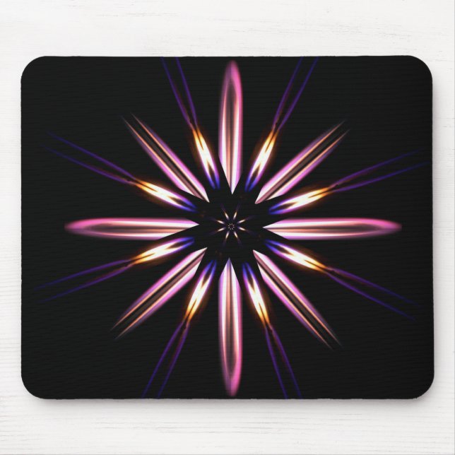 Aflame Mouse Pad (Front)