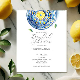 Afordable Bridal Shower Invitations Citrus Flyer