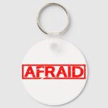 Afraid Stamp Keychain