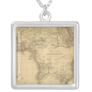 Africa 11 silver plated necklace