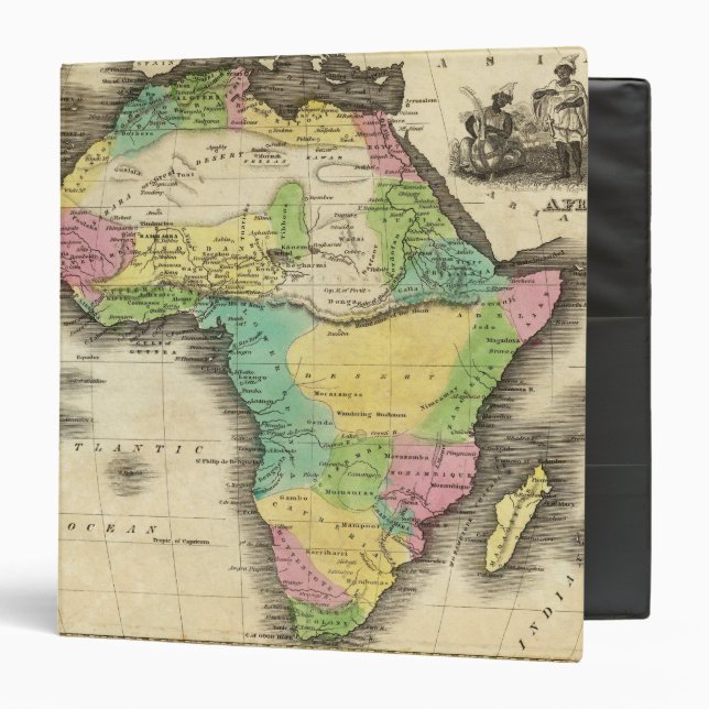 Africa 16 3 ring binder (Front/Inside)