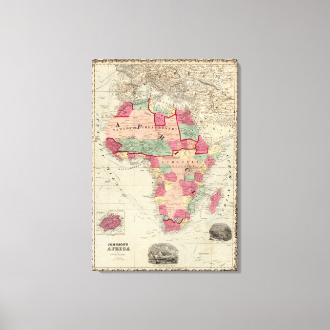 Africa 18 canvas print (Front)