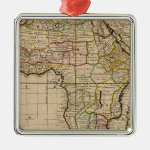 Africa 19 metal ornament