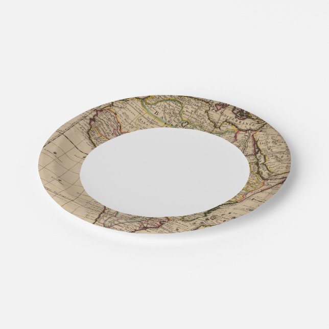 Africa 19 paper plates (Angled)