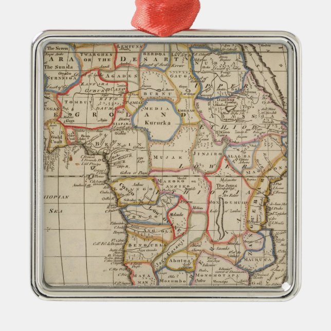 Africa 22 metal ornament (Front)