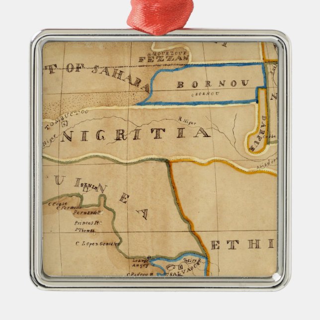 Africa 26 metal ornament (Front)