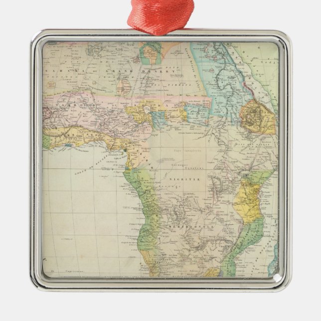 Africa 26 metal ornament (Front)