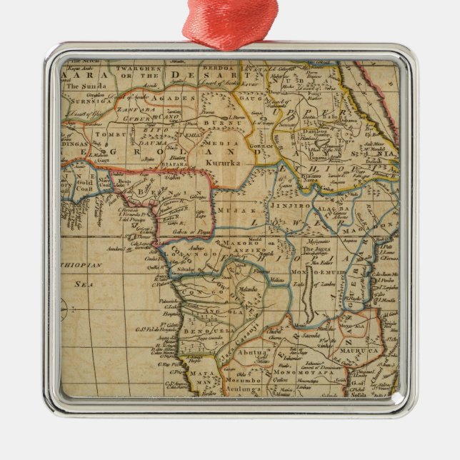 Africa 29 metal ornament (Front)