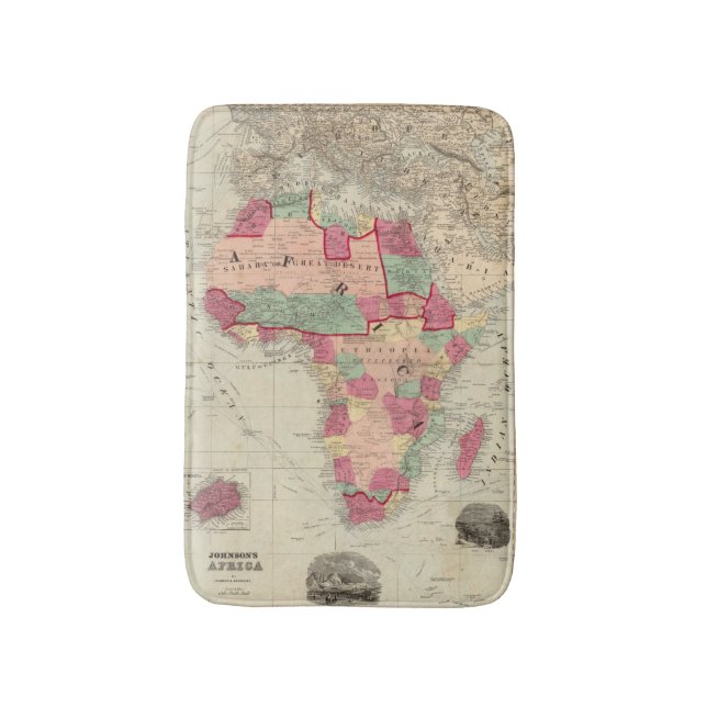 Africa 30 bathroom mat (Front Vertical)