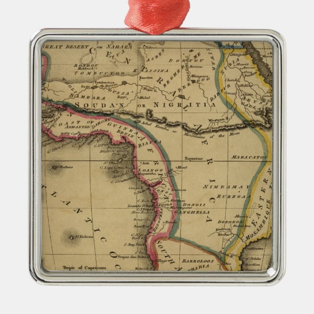 Africa 30 metal ornament (Front)