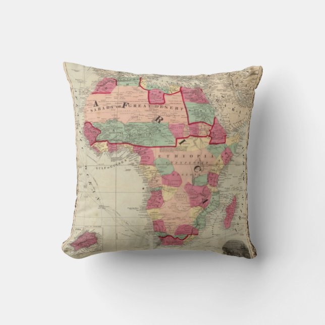 Africa 30 throw pillow (Front)
