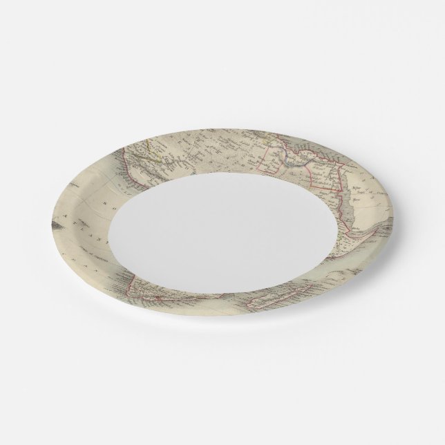 Africa 33 paper plates (Angled)