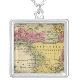 Africa 33 silver plated necklace