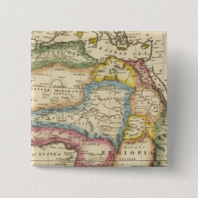 Africa 36 pinback button (Front)