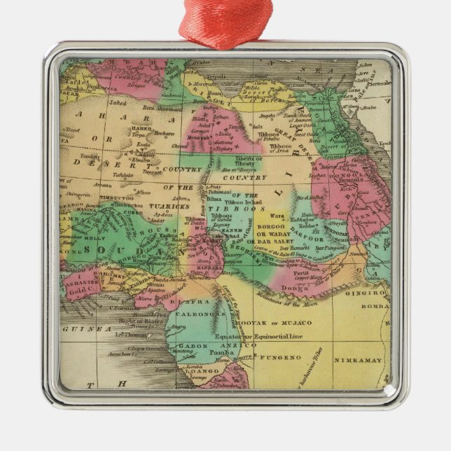 Africa 38 metal ornament (Front)