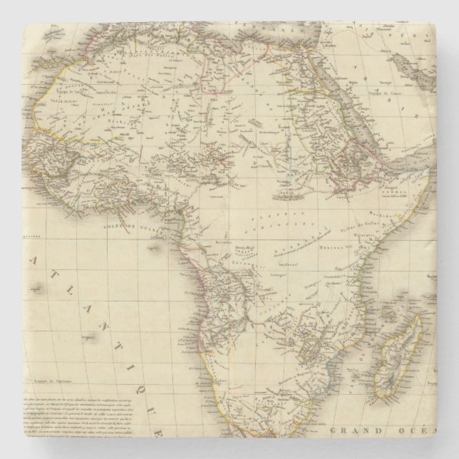 Africa 3 2 stone coaster (Front)