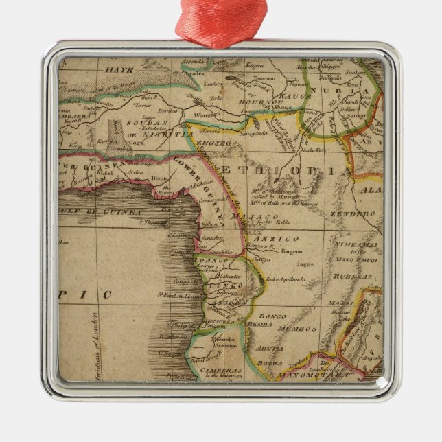 Africa 41 metal ornament (Front)