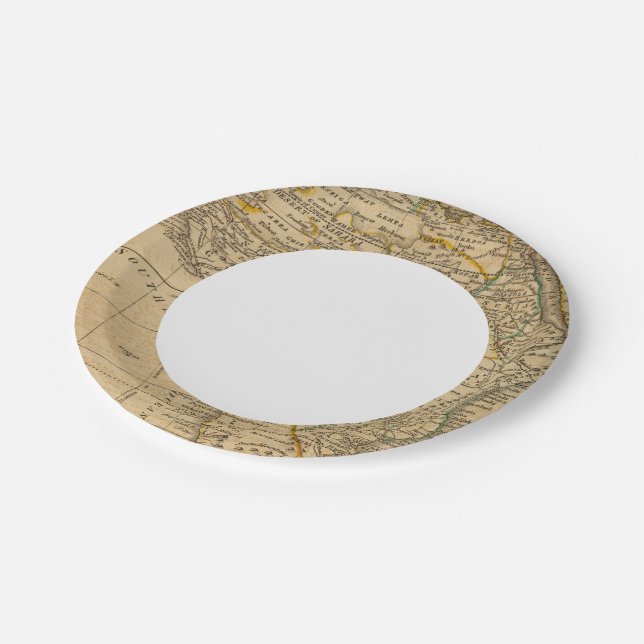Africa 45 paper plates (Angled)
