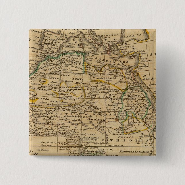 Africa 45 pinback button (Front)