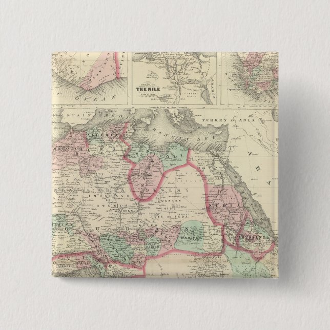 Africa 47 pinback button (Front)