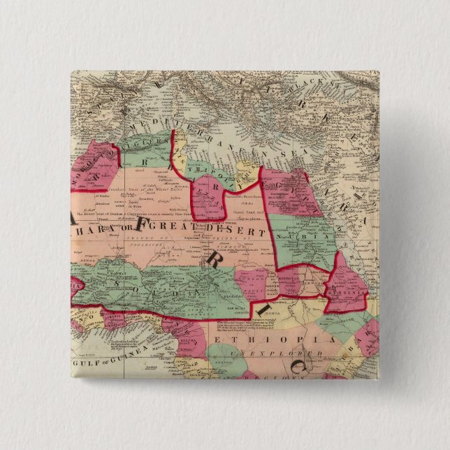 Africa 49 pinback button (Front)