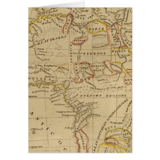 Africa 4 cards (Front)