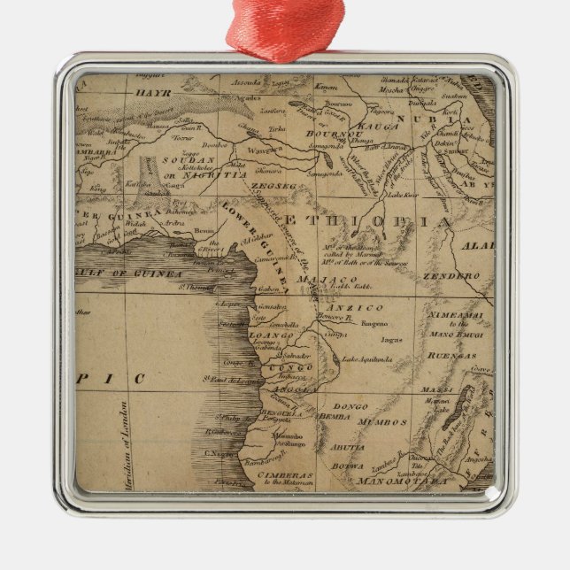 Africa 50 metal ornament (Front)