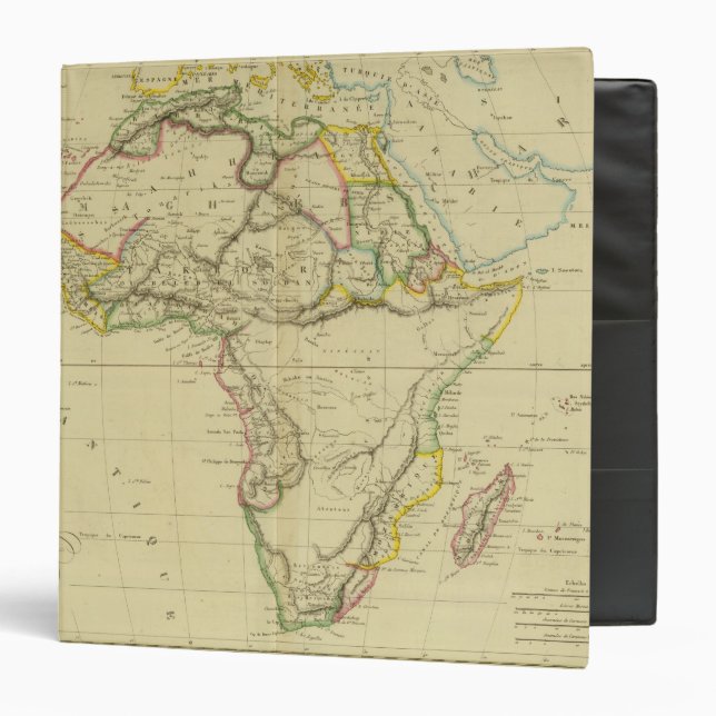 Africa 6 3 ring binder (Front/Inside)