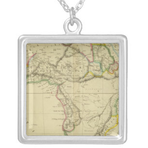 Africa 6 silver plated necklace