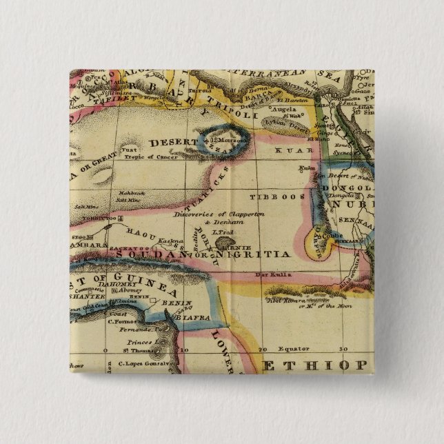 Africa 7 button (Front)