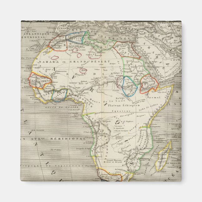 Africa 8 magnet (Front)