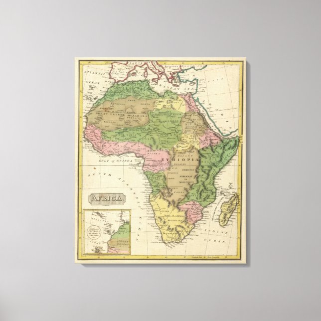 Africa 9 canvas print (Front)