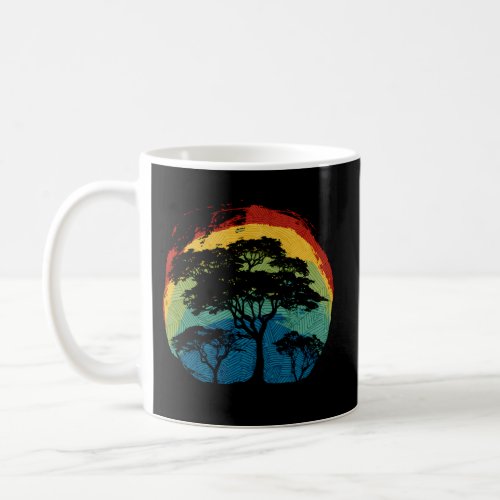 Africa Acacia Oak Tree Environment Nature Tree Afr Coffee Mug