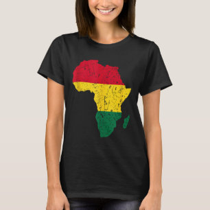Africa African American Black History Month Junete T-Shirt