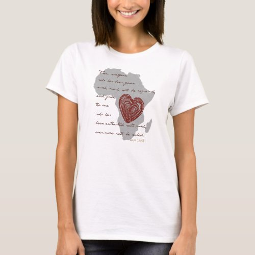 Africa AIDS / HIV / Poverty Awareness Shirt Africa AIDS / HIV / Poverty Awareness Shirt