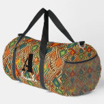Africa Amhara Ethiopia Geometric Ethnic Pattern 16 Duffle Bag