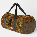 Africa Amhara Ethiopia Geometric Ethnic Pattern 17 Duffle Bag
