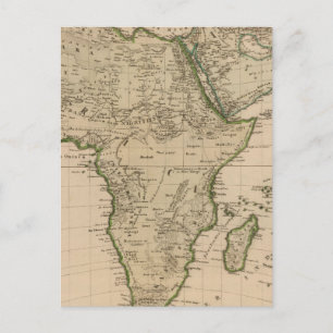Africa and Asia Postcard