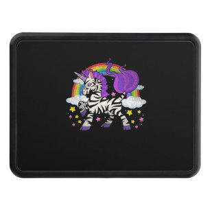 Africa Animal Rainbow Zebracorn Cute Zebra Fantasy Hitch Cover