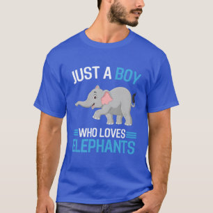 Africa Animal Zoo Animal Lover Boys Gift Elephant T-Shirt